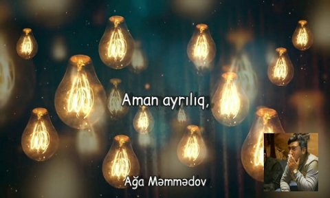 Aga Memmedov - Aman Ayriliq 2019 (Guitar)