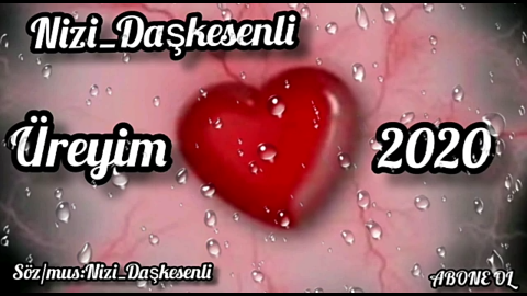 Nizi Daşkesenli - Üreyim (yeni şeir) 2020
