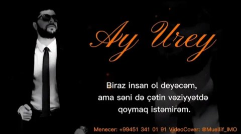 Tural Sedali - Ay Urey 2020 Exclusive